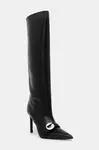 coperni Kožené kozačky Coperni Belt Boot