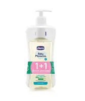 Chicco Tělové mléko s dávkovačem Baby Moments 500 ml + šampon 200 ml