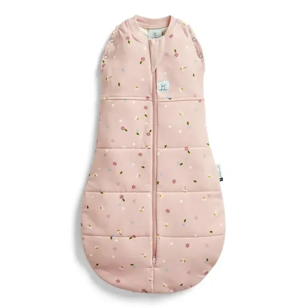ergoPouch Zavinovačka a pytel na spaní 2v1 Cocoon Daisies 6-12 m, 8-10 kg, 2,5 tog