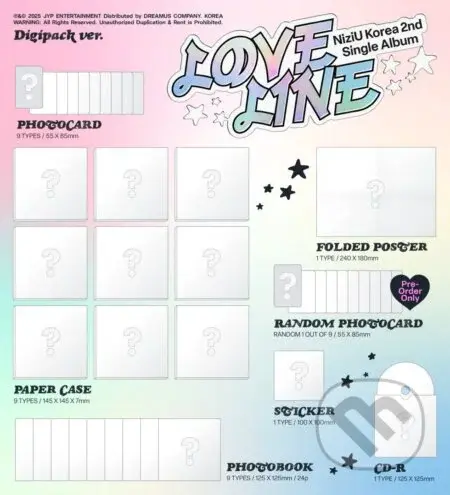 Niziu:  Love Line / Random Digipack edition - Niziu