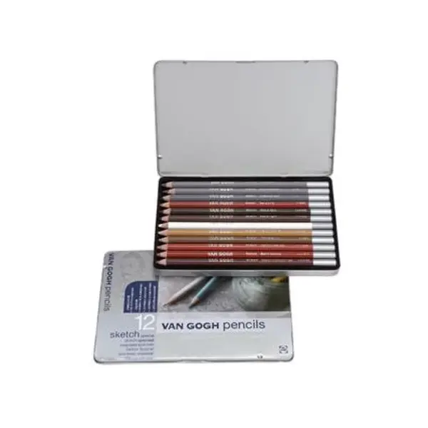 Van Gogh skicovacie farbičky 12 ks-Van Gogh