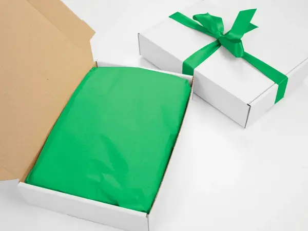 240 ks - Hedvábný papír 500x750 zelený