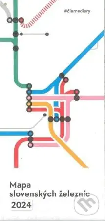 Mapa slovenských železníc 2024 - Peter Šimko