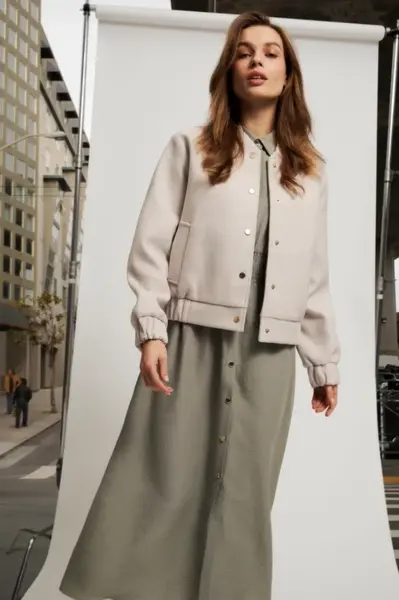 Marisse Women's Jacket L-Ku-4616 L.Beige Mel