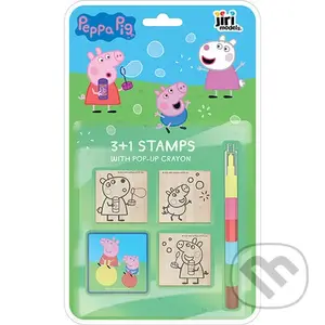 Razítka 3+1 s voskovkou Prasátko Peppa