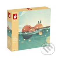 Plávajúce husle - puzzle z kategorie Umělecké