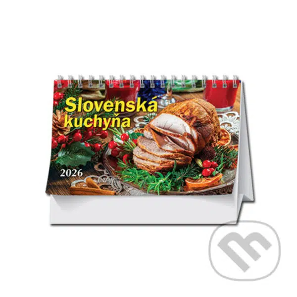 Stolový kalendár Slovenská kuchyňa 2026 (stĺpcový)