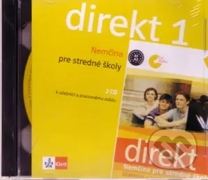 Direkt 1 (2 CD) - Nemčina pre stredné školy (Slovenská verzia) - audiokniha z kategorie Učebnice a slovníky