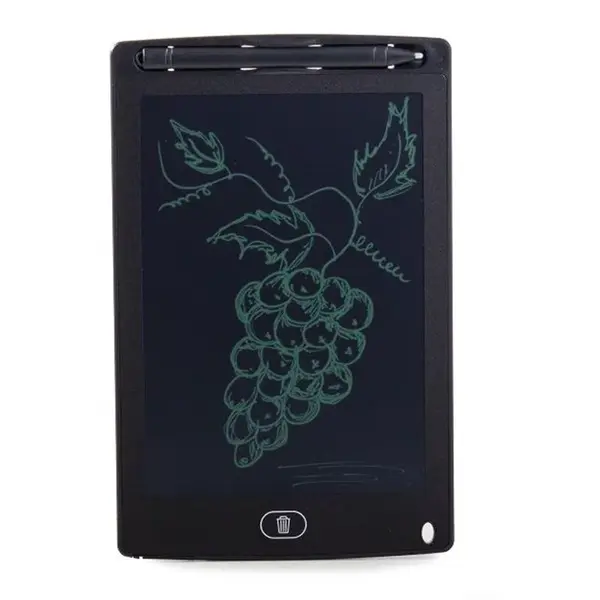 Tabuľa na kreslenie pre deti 22,5x14,5cm čierna