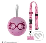 Harry Potter Vianočná dekorácia s kľúčenkou a odznakom - Luna Lovegoodová