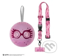 Harry Potter Vianočná dekorácia s kľúčenkou a odznakom - Luna Lovegoodová