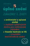 Aktualizace I/3 - Archivnictví a spisová služba (Zákon o finanční kontrole, Zákon o daních z příjmů)