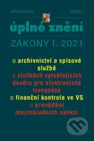 Aktualizace I/3 - Archivnictví a spisová služba (Zákon o finanční kontrole, Zákon o daních z příjmů)