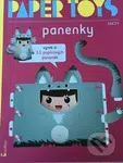 Paper Toys Panenky - kniha z kategorie Omalovánky, vystřihovánky, papír