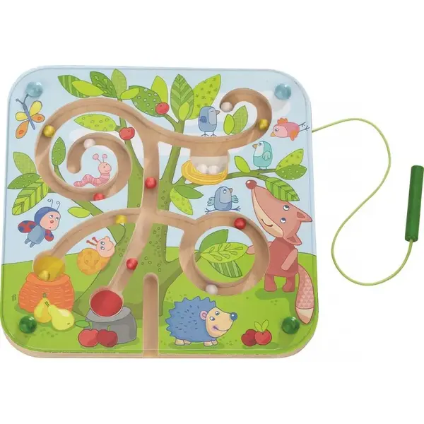 magnetický labyrint s perom Ovocný sad