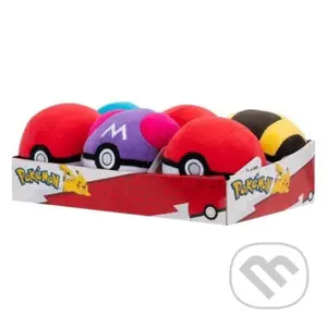 Pokémon Plyšový Poké Ball (mix druhov)