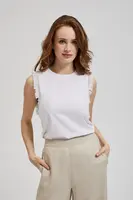 Marisse Women's Blouse L-Ts-4382 White