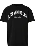 L.A. College Oversize T-shirt in black
