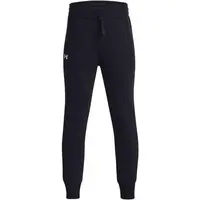 Under Armour RIVAL FLEECE JOGGERS Dievčenské tepláky, čierna, veľkosť XS