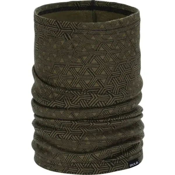 Bula PRINTED WOOL TUBE Nákrčník, khaki, veľkosť