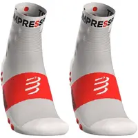 Compressport TRAINING SOCKS 2-PACK Športové ponožky, biela, veľkosť