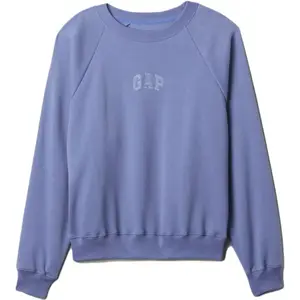 GAP INTL EXCL LOGO CREW Dámska mikina, modrá, veľkosť