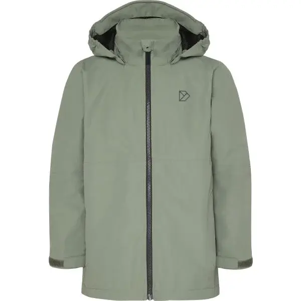 DIDRIKSONS PIKO Chlapčenská bunda, svetlo zelená, veľkosť