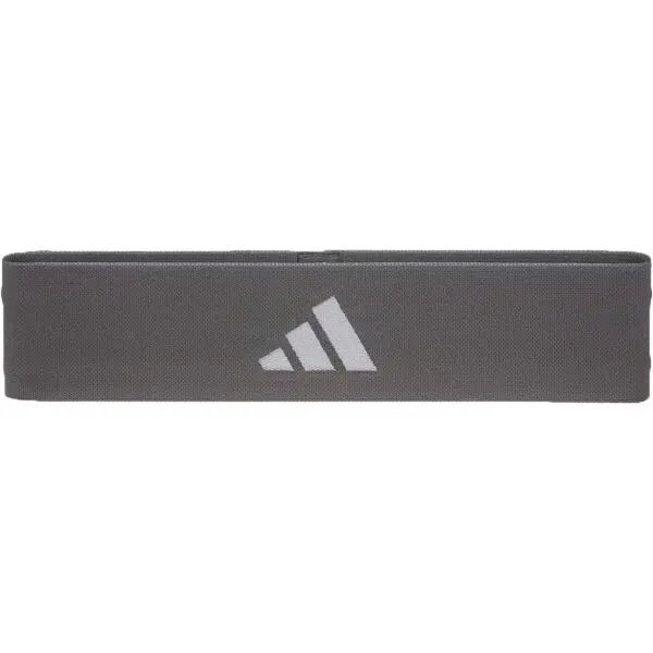 adidas RESISTANCE BAND MEDIUM Posilňovacia guma, tmavo sivá, veľkosť