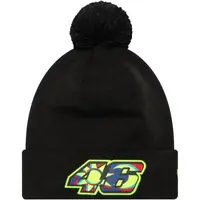 New Era VR46 GRAPHIC OVERLAY CUFF BEANIE Zimná čiapka, čierna, veľkosť UNI