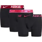 Nike DRI-FIT ESSEN MICRO BOXER BRIEF 3PK Pánske boxerky, čierna, veľkosť
