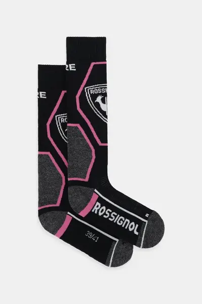 Ponožky s příměsí vlny Rossignol černá barva, RLNWX02
