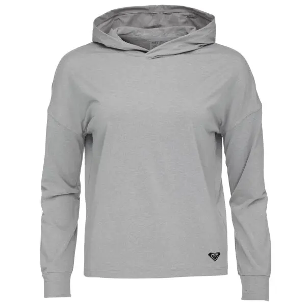 Roxy NATURALLY ACTIVE HOODIE Dámska mikina, sivá, veľkosť