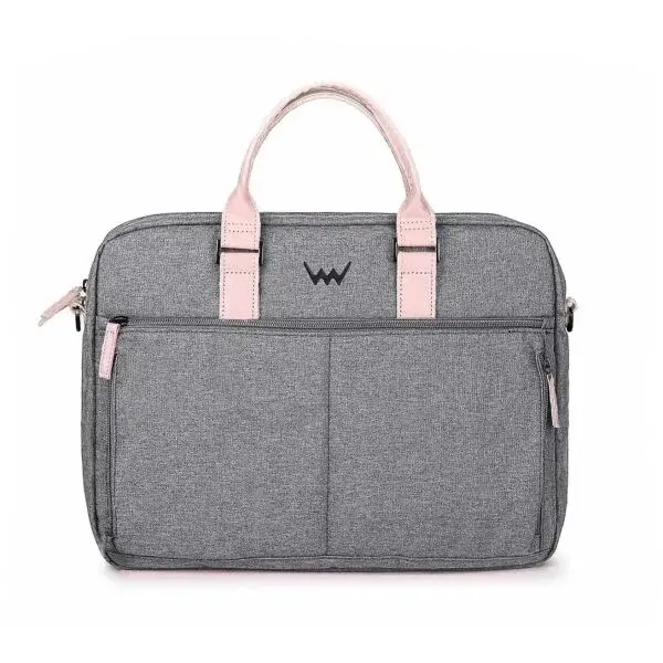 VUCH MEMORIES Dámska taška na notebook, sivá, veľkosť