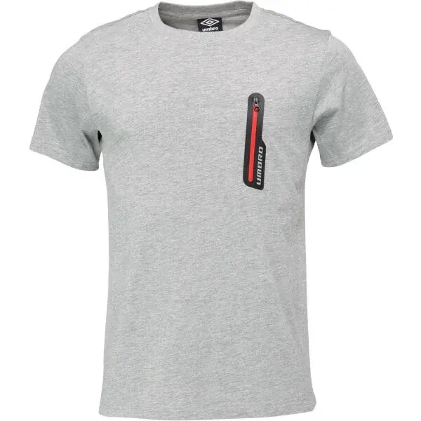 Umbro FALLON Pánske tričko, sivá, veľkosť
