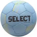Select HB TITAN DB Hádzanárska lopta, svetlomodrá, veľkosť