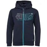 LOAP DORM Chlapčenská mikina, tmavo modrá, veľkosť 122-128