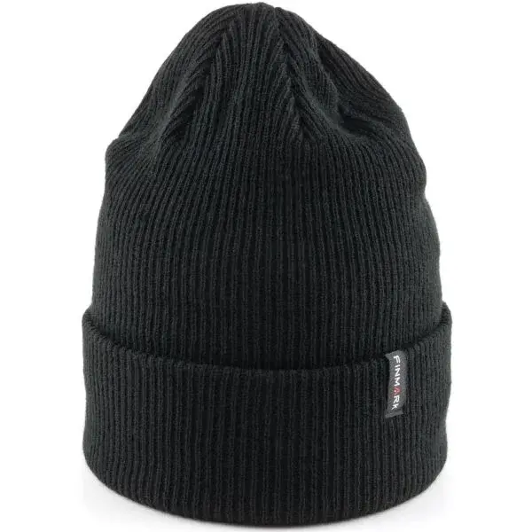 Finmark WINTER HAT Zimná pletená čiapka, čierna, veľkosť UNI