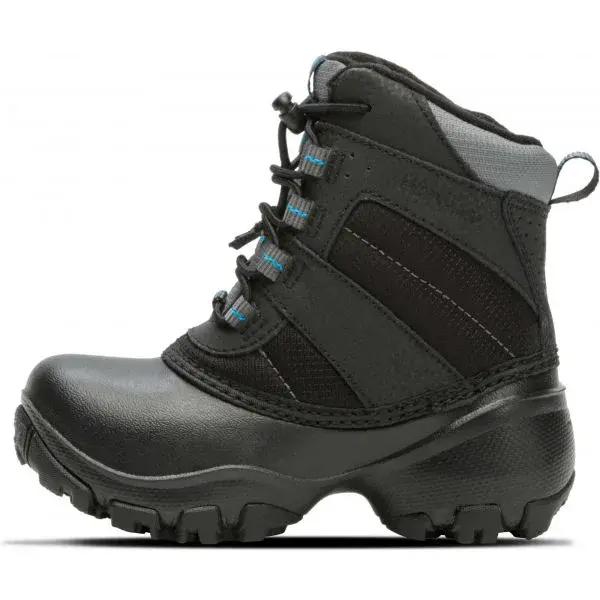 Columbia CHILDRENS ROPE TOW  III Detská zimná obuv, tmavo sivá, veľkosť 29