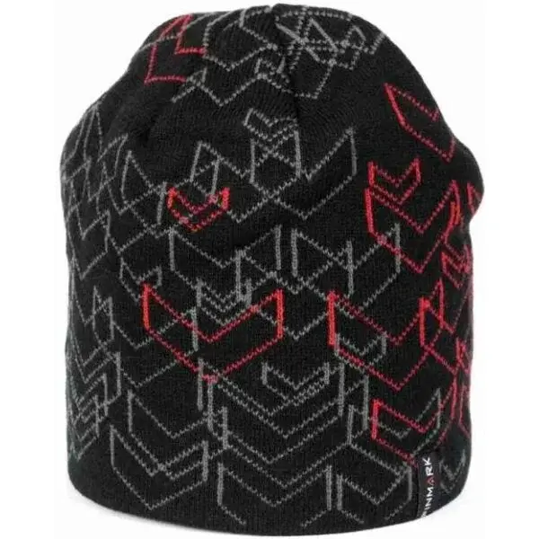 Finmark WINTER HAT Zimná pletená čiapka, čierna, veľkosť UNI