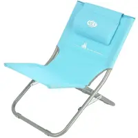 NILS CAMP NC3136 Plážové kreslo, svetlomodrá, veľkosť
