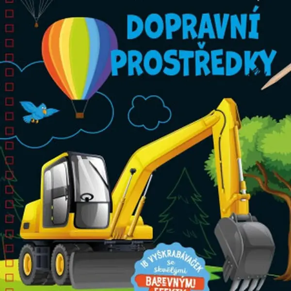 Vyškrabávací zábava: Dopravní prostředky (Defekt)