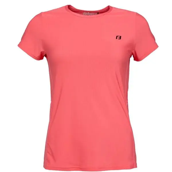 Fitforce TRISKELA Dámske fitness tričko, lososová, veľkosť
