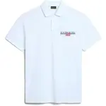 Napapijri E-AYLMER Pánske polo tričko, biela, veľkosť