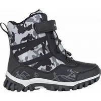 ALPINE PRO MIRELO Detská zimná obuv, čierna, veľkosť