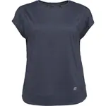 Fitforce NULLA Dámske fitness tričko, tmavo modrá, veľkosť XXL