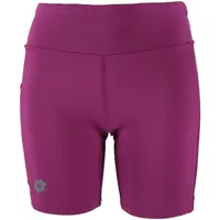 Lotto RUNNING CICLISTA W PRT1 Dámske krátke legíny, vínová, veľkosť