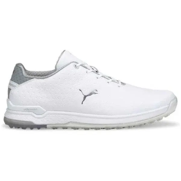 Puma PROADAPT ALPHACAT LEATHER Pánska golfová obuv, biela, veľkosť 41