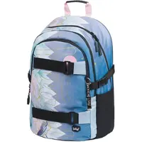 BAAGL SKATE BACKPACK Školský batoh, svetlomodrá, veľkosť