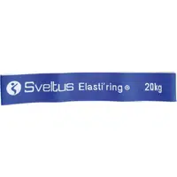 SVELTUS ELASTI´RING 20 KG Posilňovacia guma, modrá, veľkosť