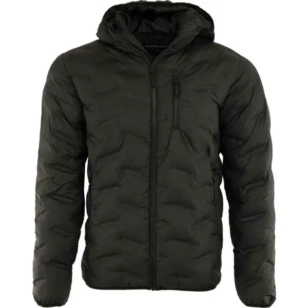 ALPINE PRO RONAR Pánská zimní bunda, černá, velikost